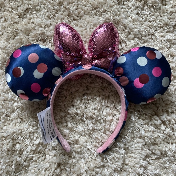 🎀Polka Dot Disney Mouse Ears - Picture 2 of 3